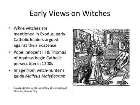 The Connection Between Witch Hunts and Fear of the Unknown